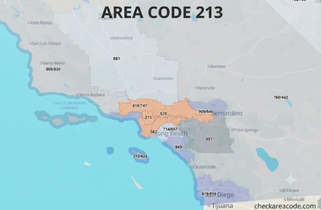 213 Area Code 213 Area Code