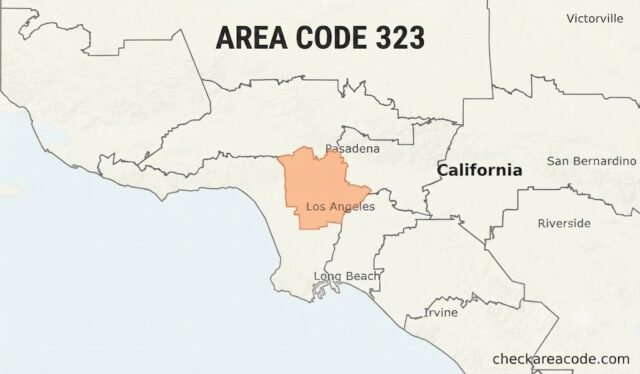 323 Area Code