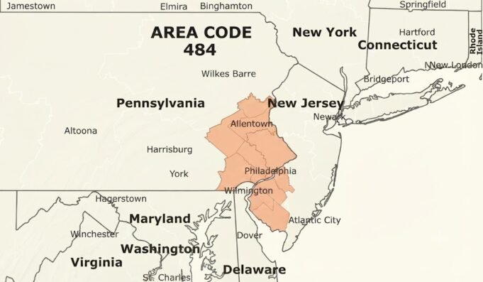 484 Area Code