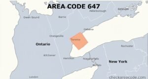 647 Area Code