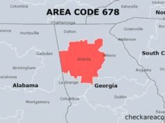 678 Area Code