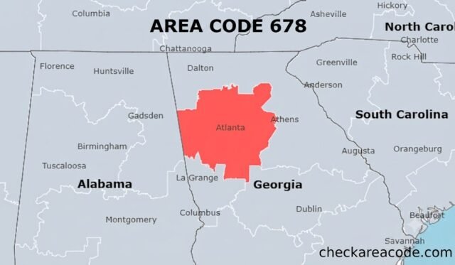 678 Area Code
