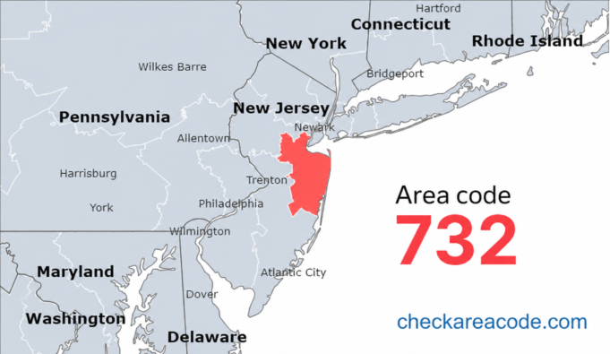 732 Area Code