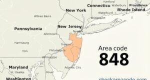 848 Area Code