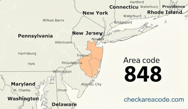 848 Area Code