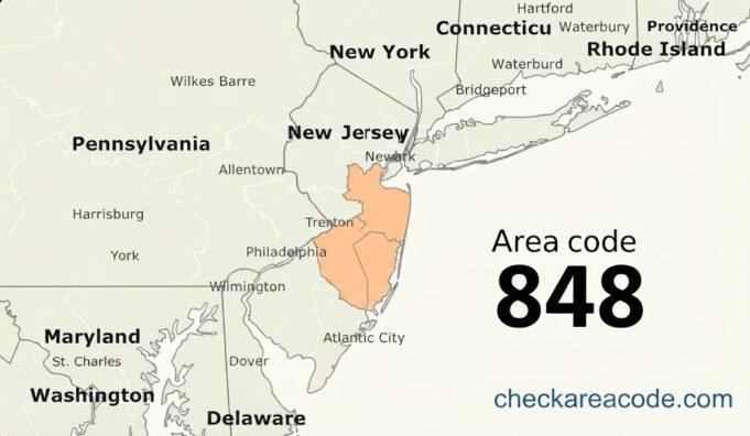 848 Area Code