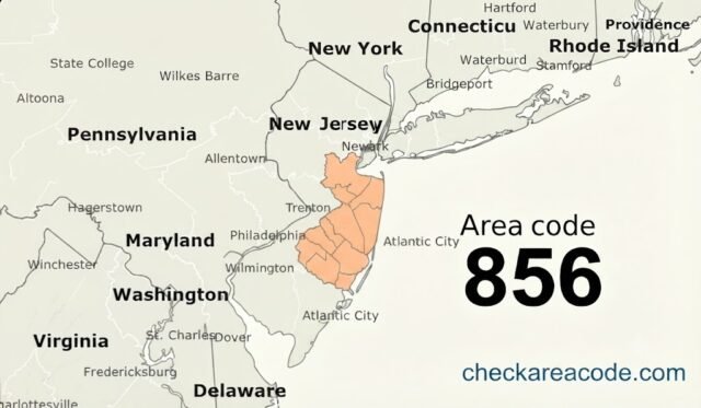 856 Area Code