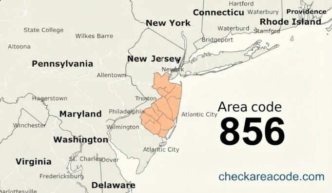 856 Area Code