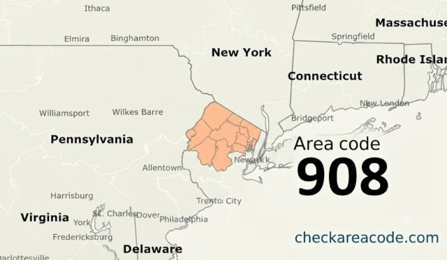 908 Area Code 908 Area Code
